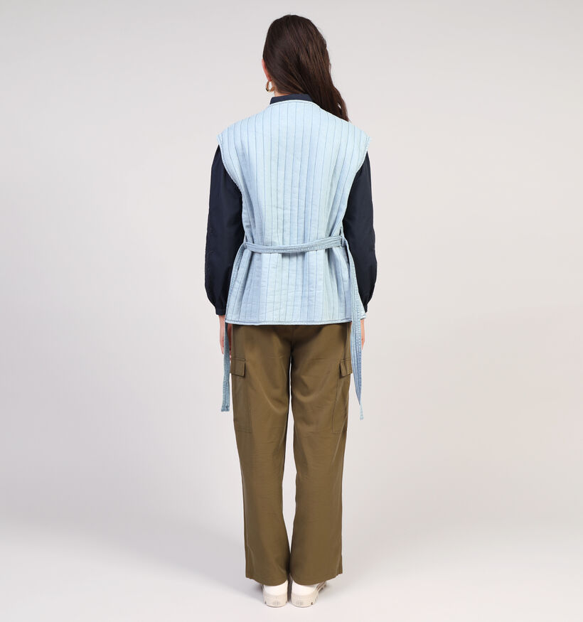 Orfeo Lali Veste courte sans manches en Bleu pour femmes (358547)