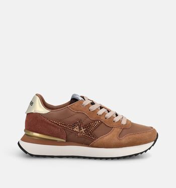Sun68 Low Sneakers Bruin