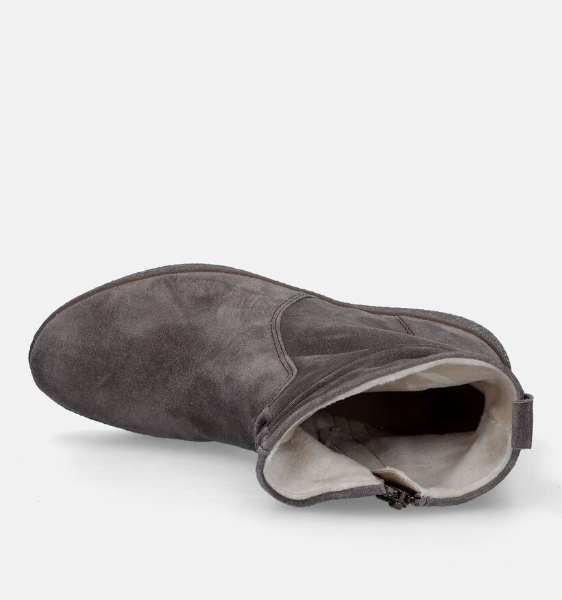 Solemade Marina 17 Grijze Enkellaarzen voor dames (331044) - geschikt voor steunzolen