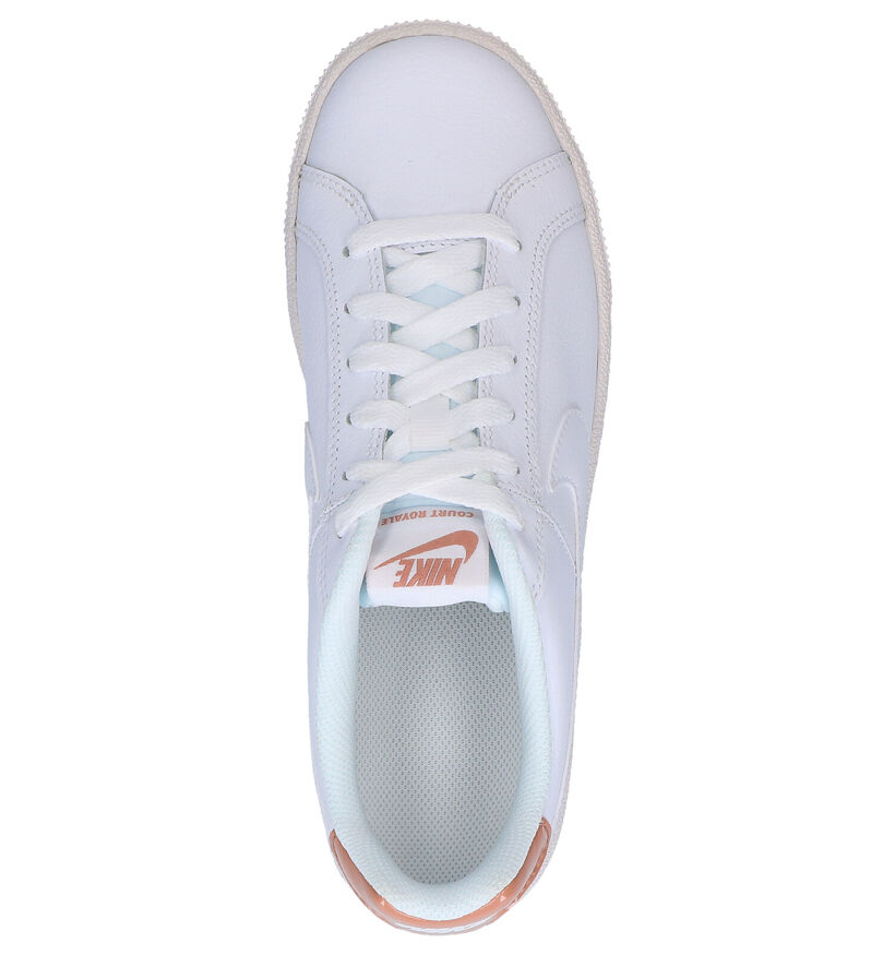 Nike Court Royale Witte Sneakers in kunstleer (261698)