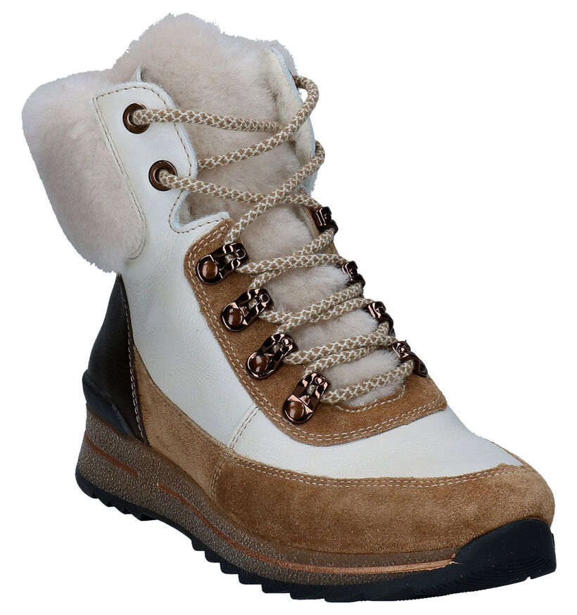 Ara Osaka Sport Bottines en Blanc en cuir (298962)