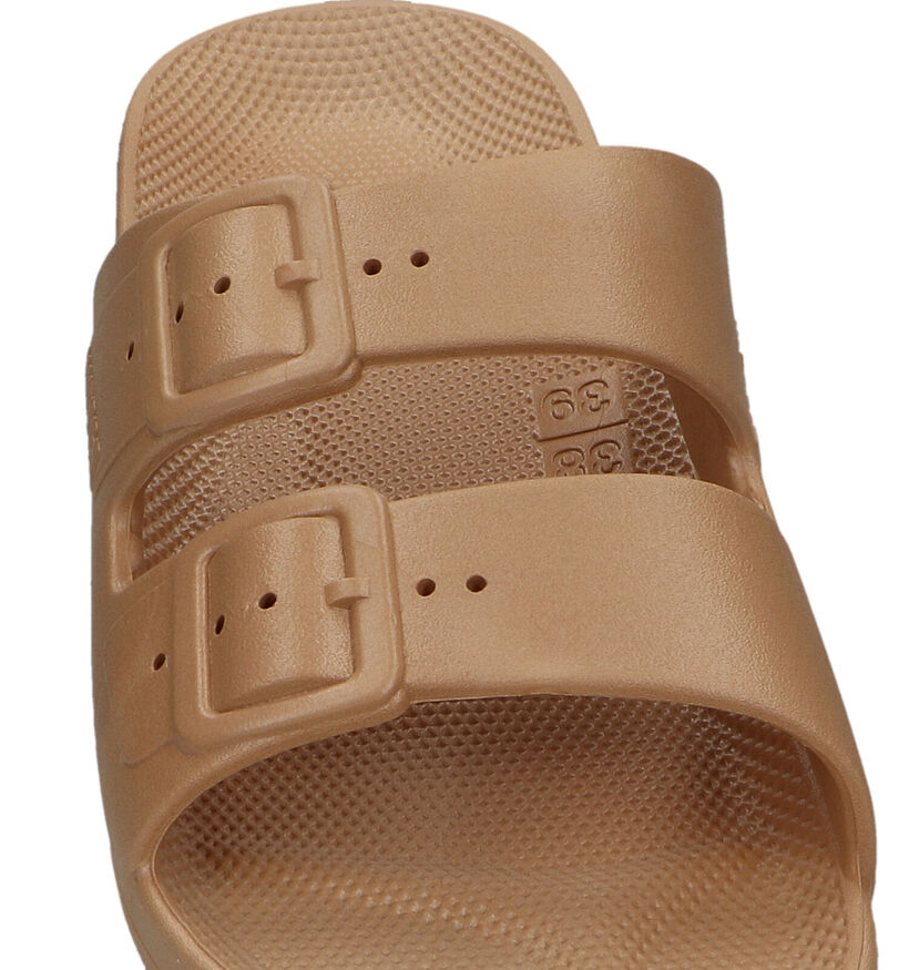 Freedom Moses Basic Nu-pieds en Vert Kaki pour femmes (340276)