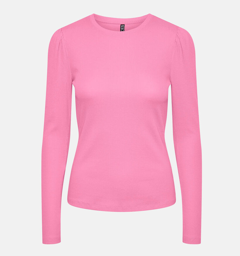 Pieces Rukka T-shirt en Rose pour femmes (335719)