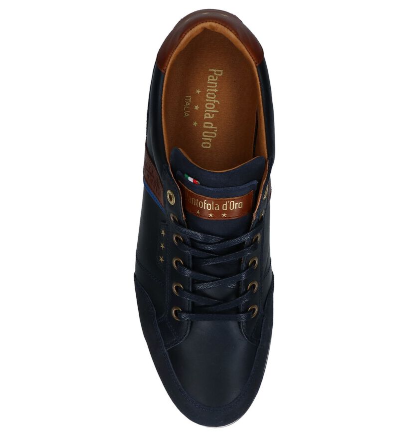 Pantofola d'Oro Roma Cognac Veterschoenen voor heren (322042) - geschikt voor steunzolen