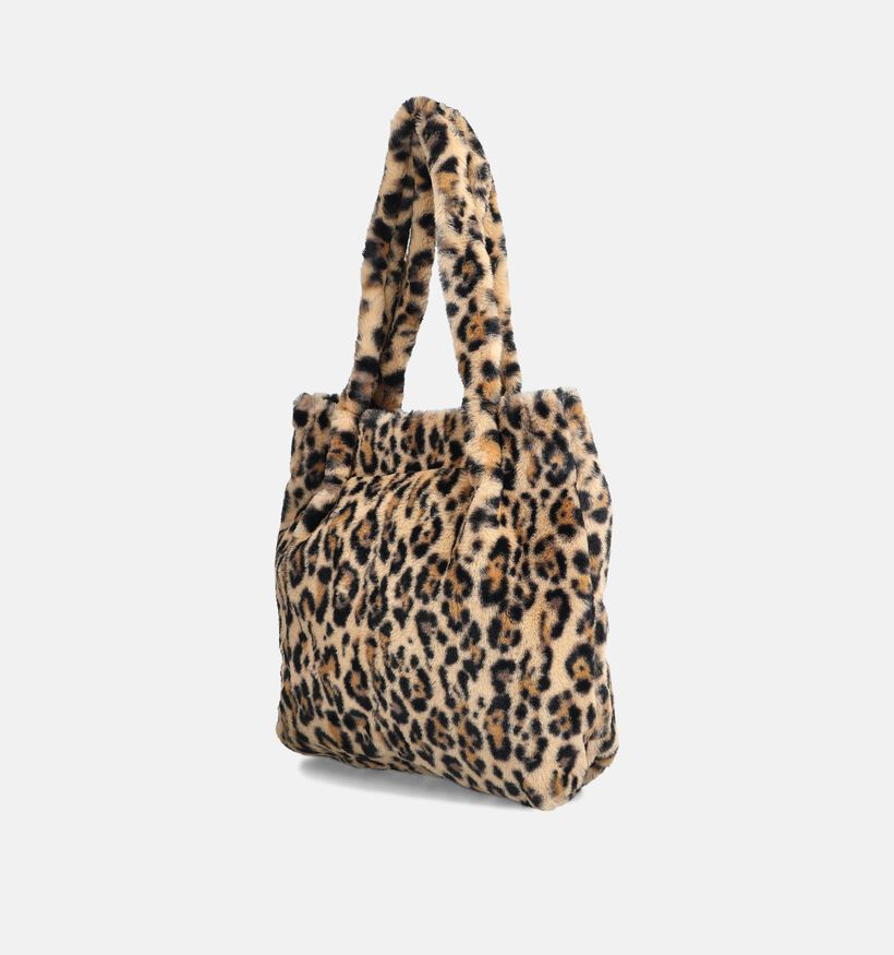 Signatur Bunny Leopard Sac à bandoulière en Marron/Beige pour femmes (365064)