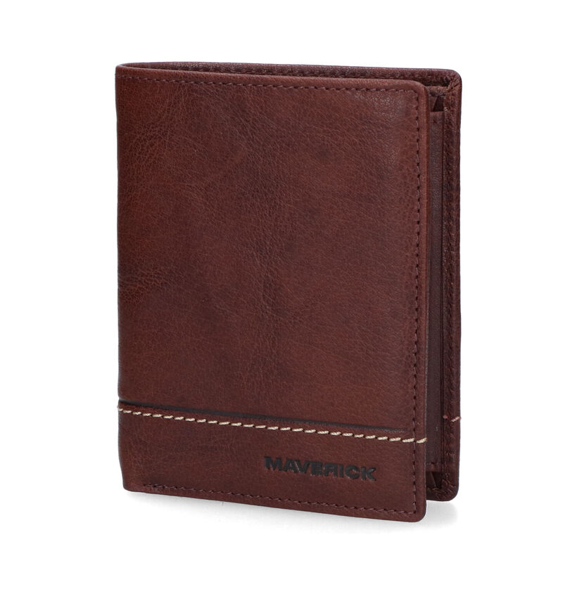 Maverick Portefeuille en Cognac en cuir (318088)