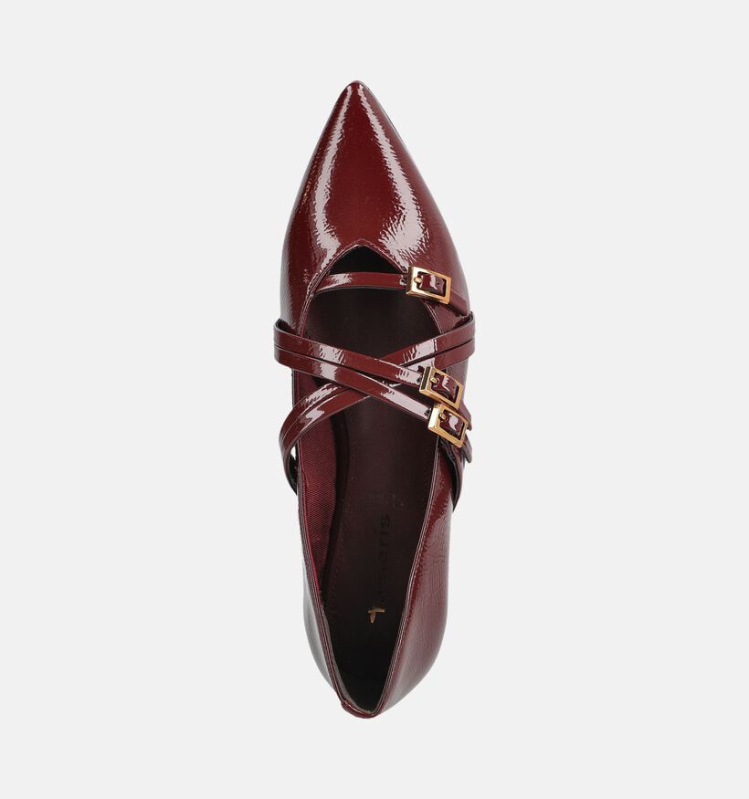 Tamaris Bordeaux Ballerina's voor dames (376621)