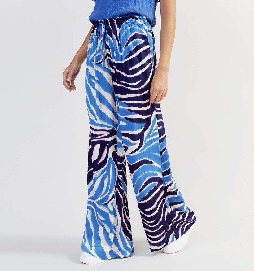 Millenium Blauwe Wijde Broek voor dames (330408)