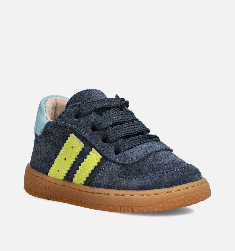 Shoesme Donkerblauwe Babyschoenen voor jongens, meisjes (363286) - geschikt voor steunzolen