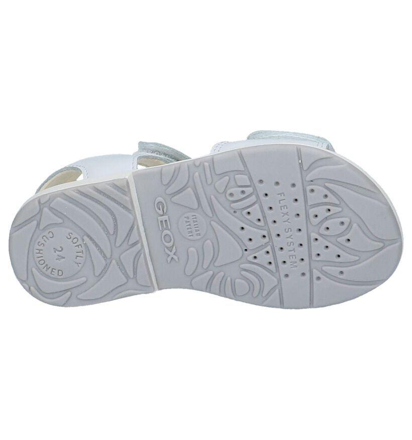 Geox Sandales en Blanc en cuir (213210)