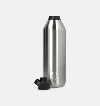 Chilly's Drinkbussen Zwart/Groen/Zilver