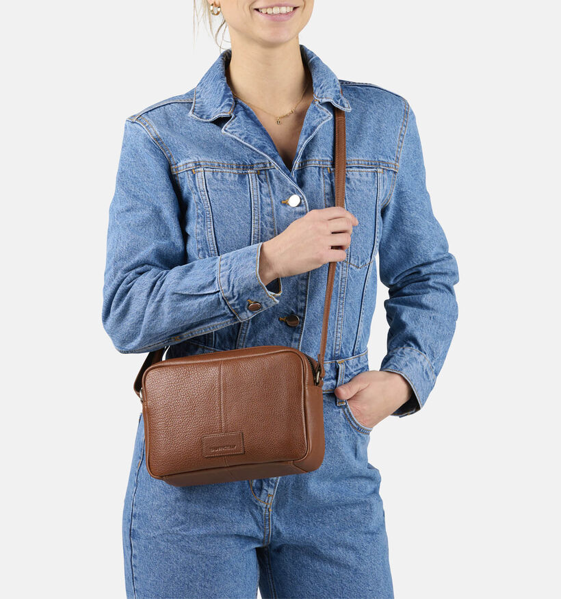 Burkely Skylar Sac port&eacute; crois&eacute; en Marron pour femmes (372484)