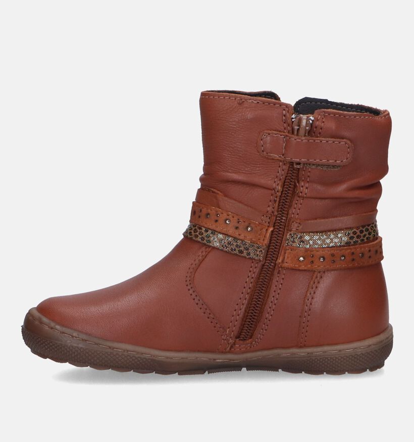 Kipling Bella Bottes courtes en Cognac pour filles (332011) - pour semelles orthopédiques