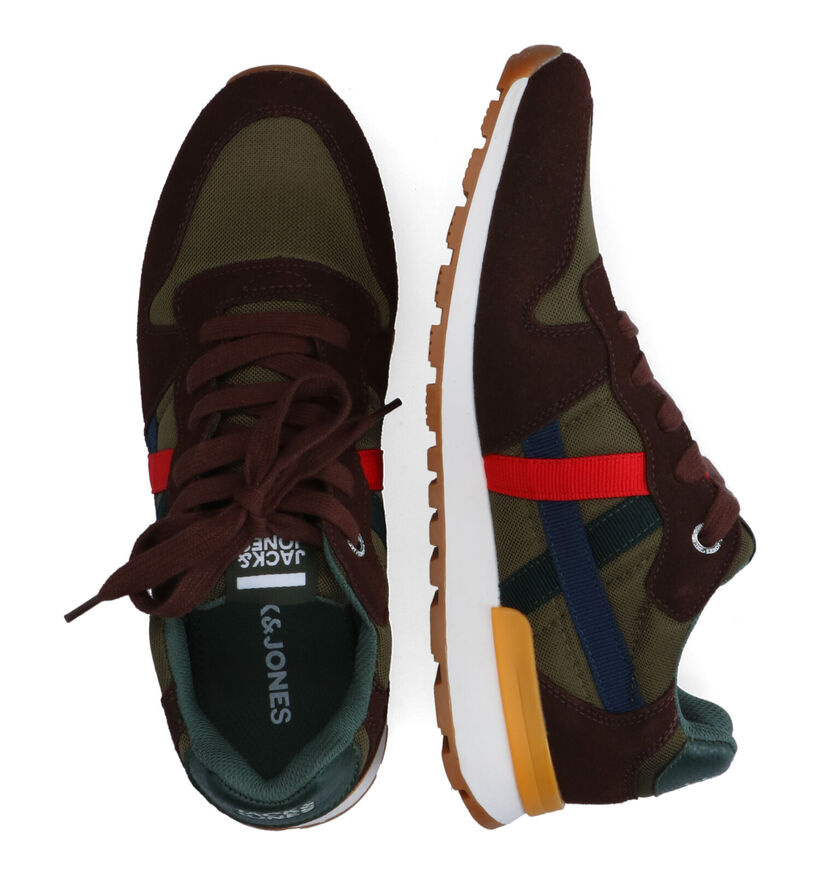 Jack & Jones Stanza Combo Bruine Sneakers voor heren (314963)