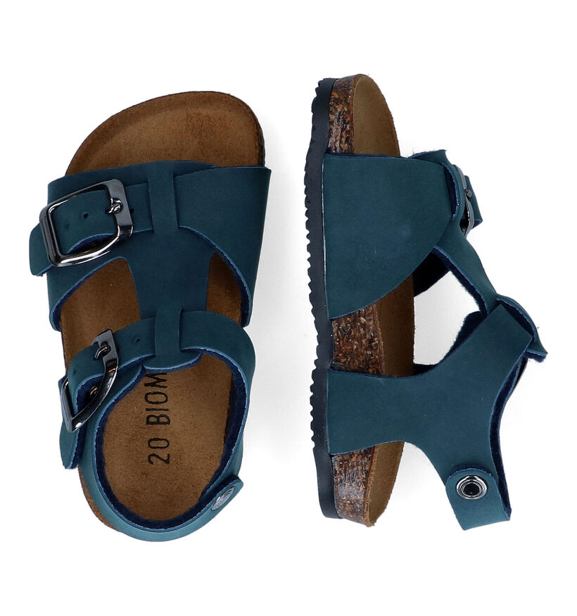 Biomodex Blauwe Sandalen in kunstleer (324595)