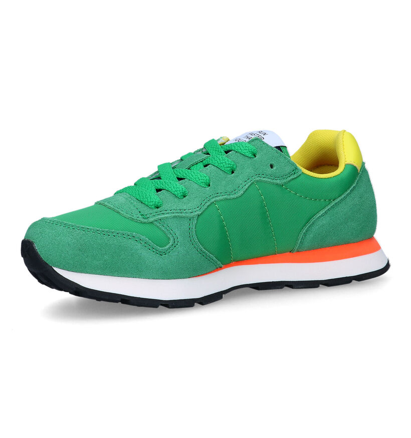 Sun 68 Groene Sneakers voor jongens (321064)