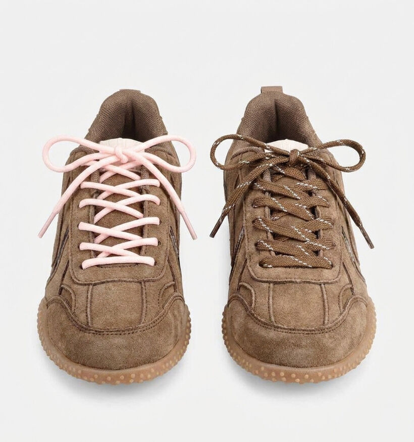 Laurent David Baskets en Vert kaki pour femmes (380982) - pour semelles orthop&eacute;diques