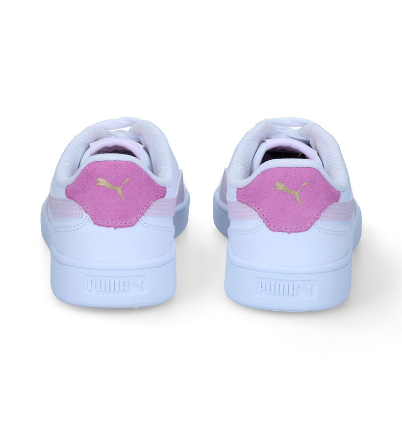 Puma Shuffle Witte Sneakers voor dames (318647) - geschikt voor steunzolen