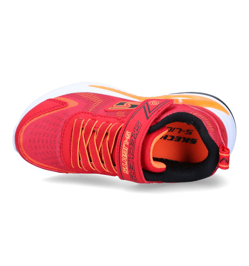 Skechers S Light Tri-Nmaics Blauwe Sneakers voor jongens (335708)