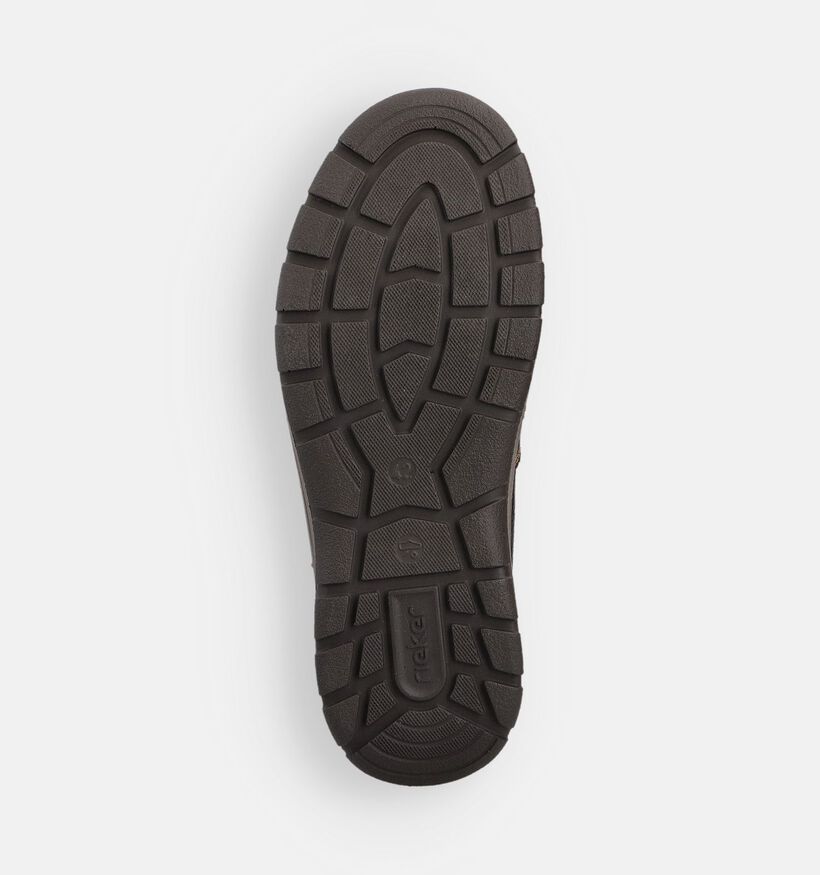 Rieker Bruine Boots met Rits voor heren (363505) - geschikt voor steunzolen