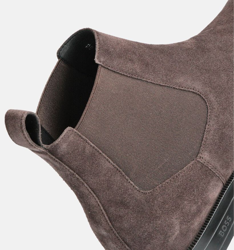 BOSS Tayil Bruine Chelsea Boots voor heren (359084)
