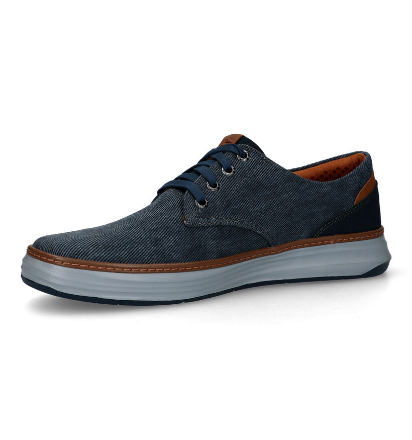 Skechers Moreno Ederson Chaussures à lacets en Bleu pour hommes (322942)