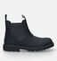 Geox Shaylax Zwarte Chelsea Boots in leer (330122)