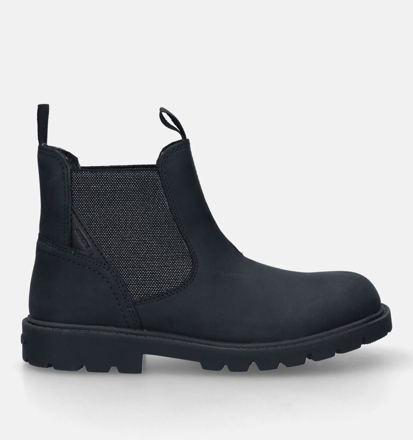 Geox Shaylax Zwarte Chelsea Boots voor meisjes (330122) - geschikt voor steunzolen