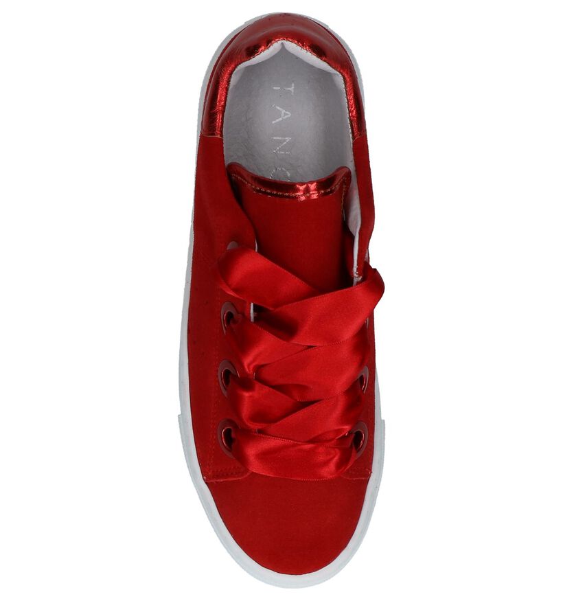 Tango Baskets basses en Rouge en daim (235721)
