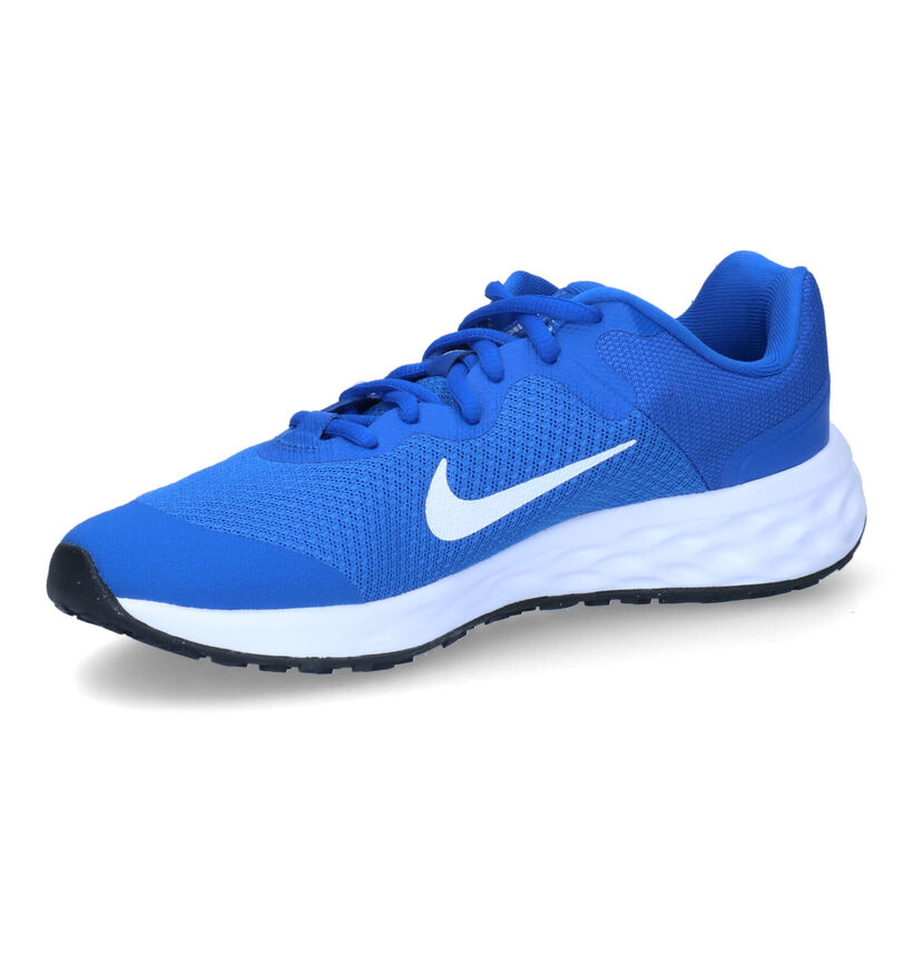 Nike Revolution 6 PS Baskets en Bleu pour filles, garçons (328094)