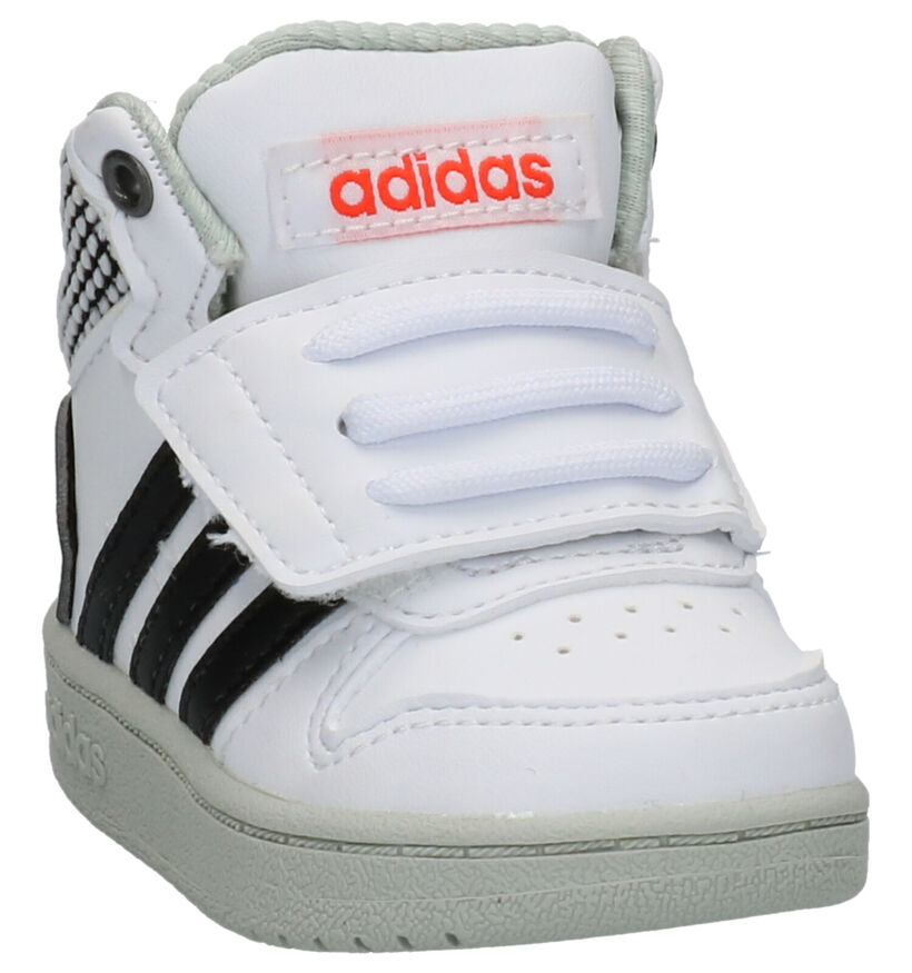 adidas Hoops Baskets en Noir en simili cuir (262060)