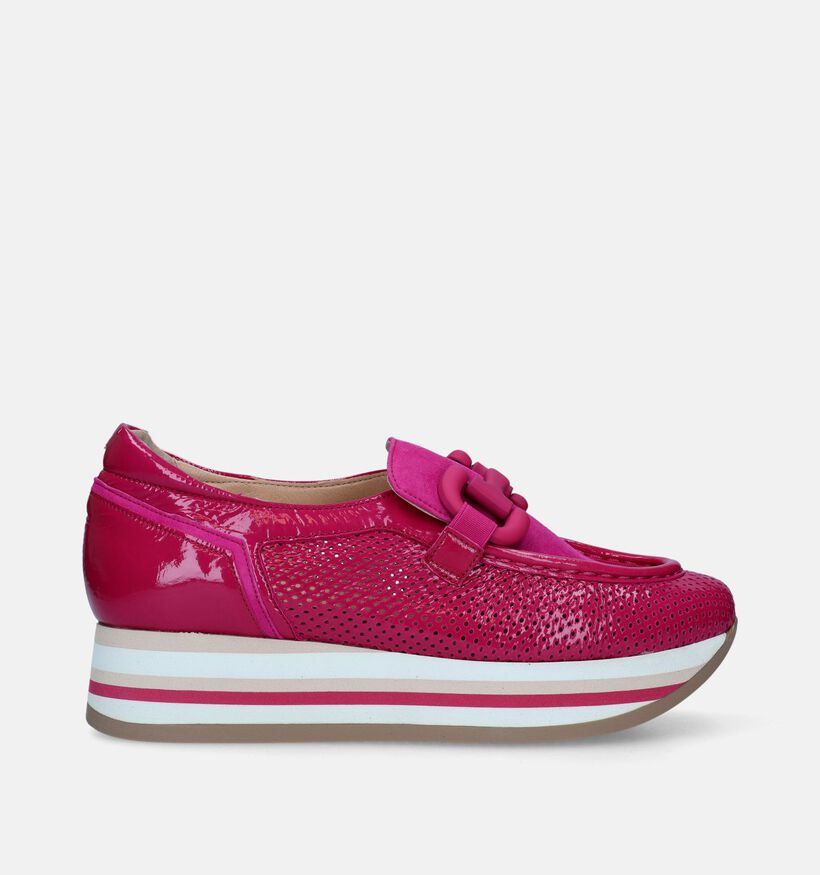 Softwaves Chaussures à enfiler en Rose fuchsia pour femmes (340417) - pour semelles orthopédiques