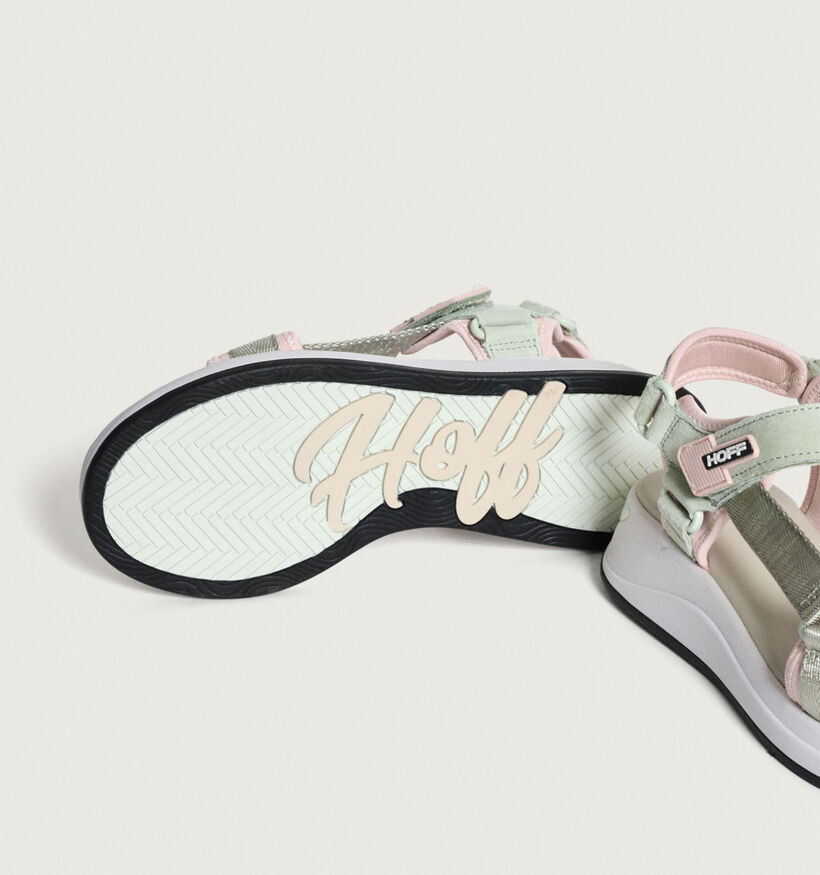 HOFF Island Barrow Sandales en Vert Khaki pour femmes (351492)