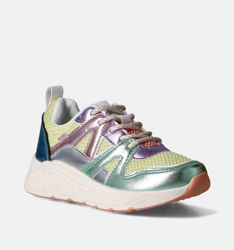 Posh by Poelman Gele Sneakers voor meisjes (354173) - geschikt voor steunzolen