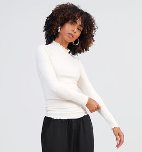 JDY Fransiska T-shirt en Brun pour femmes (344185)