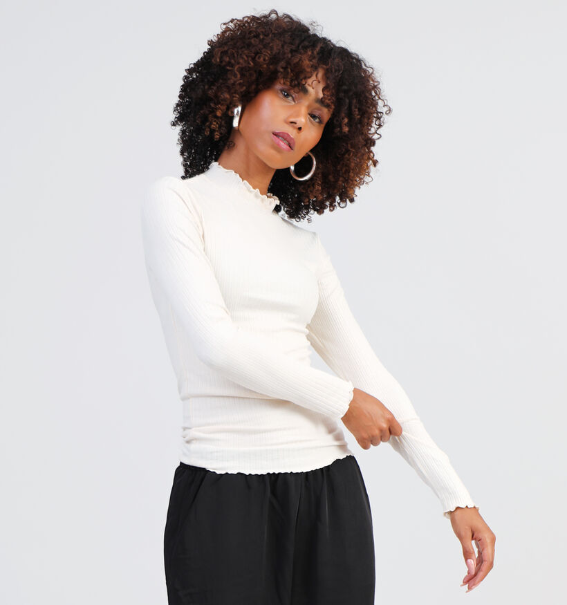 JDY Fransiska T-shirt en Brun pour femmes (344185)