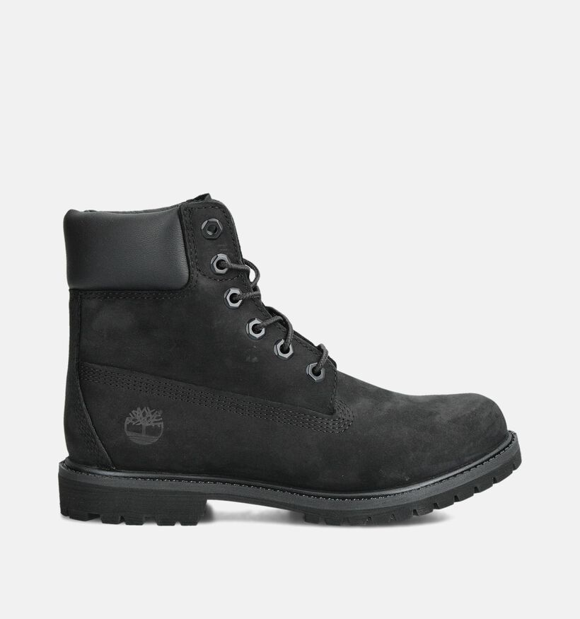 Timberland Premium 6 Inch Boots à lacets en Noir pour femmes (360174) - pour semelles orthopédiques