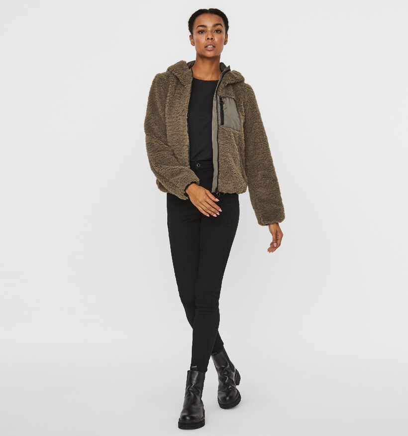 Vero Moda Cozy Stella Kaki Jas (303797)