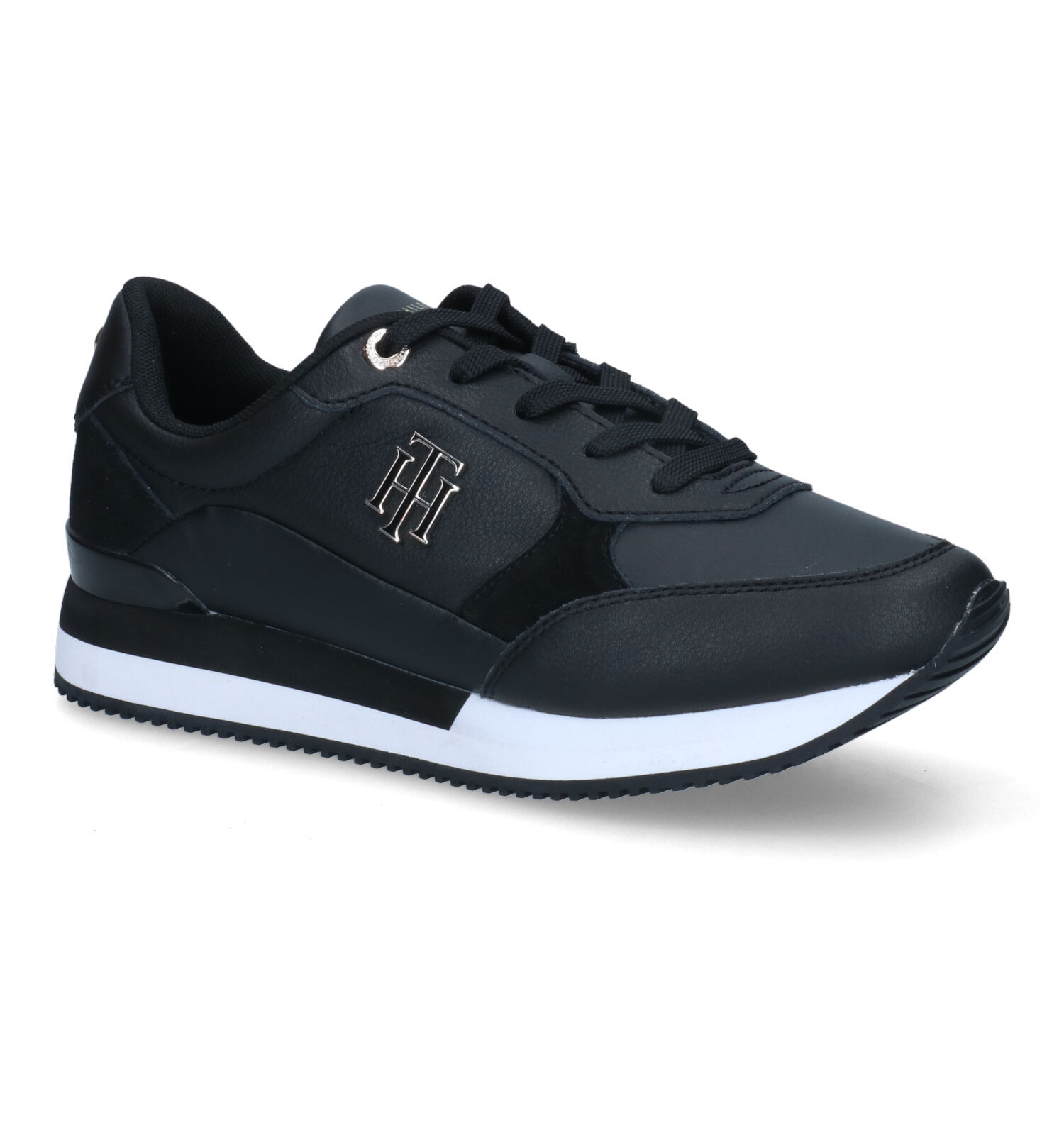 Tommy hilfiger sneakers zwart dames sales