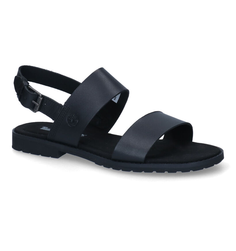 Timberland Chicago Riverside Zwarte Sandalen in leer (303760)