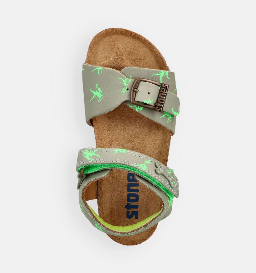 STONES and BONES Sandalen Groen voor jongens (369632)