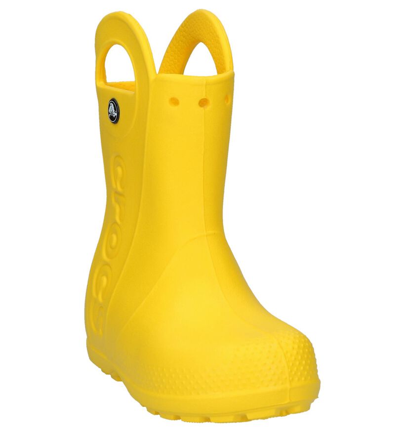 Crocs Bottes de pluie en Jaune en synthétique (224397)