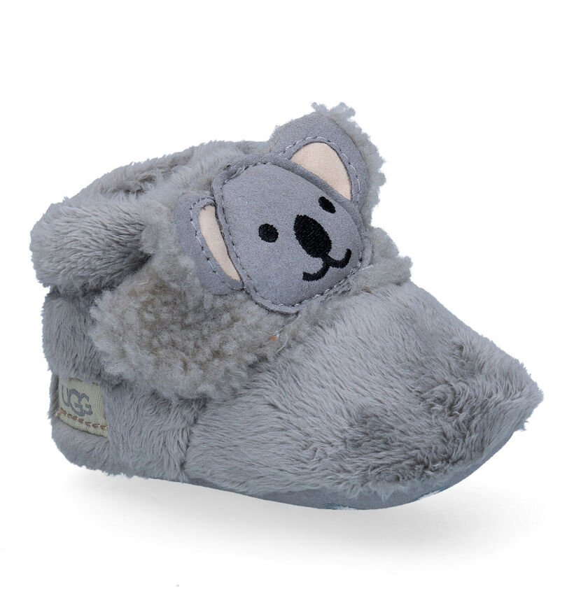 UGG Bixbee Koala Stuffie Pantoufles en Cognac en textile (294882)