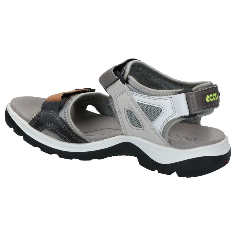 Offroad Sandales en Gris foncé en textile (287320)