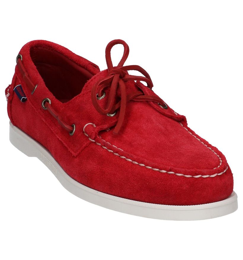 Sebago Dockside Portland Flesh Out Chaussures bateau en Cognac pour hommes (336838)