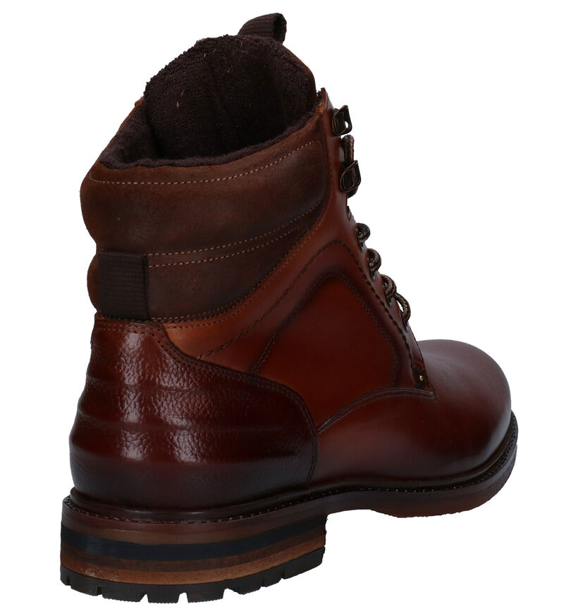 Borgo Sport Universal Cognac Boots in leer (282093)