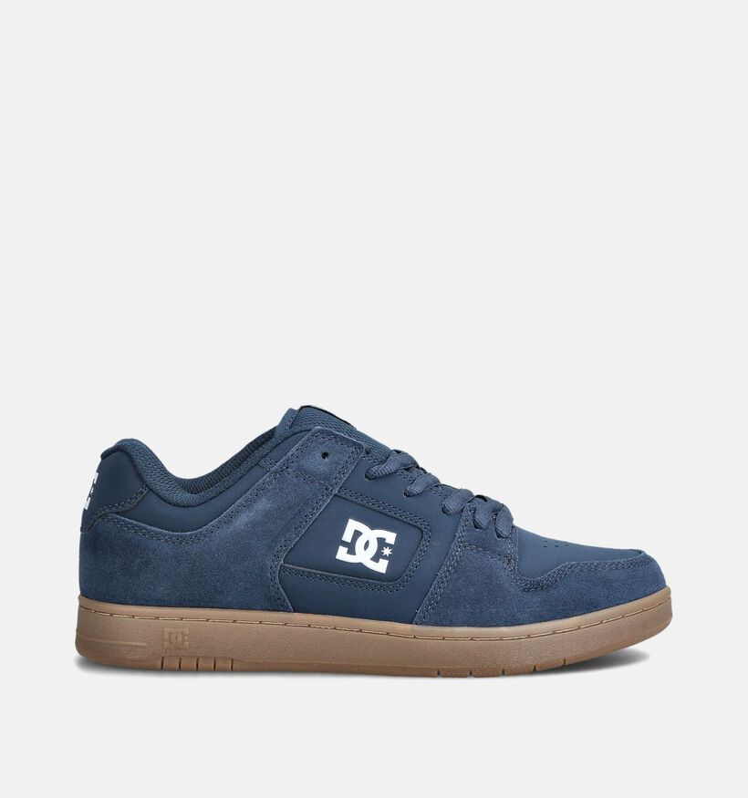 DC Shoes Manteca Baskets basses en Bleu pour hommes (360770) - pour semelles orthopédiques