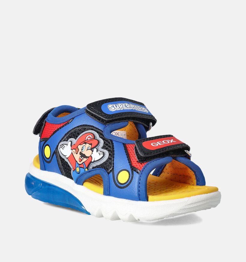 Geox Ciberdron Super Mario Blauwe Sandalen voor jongens (352920)