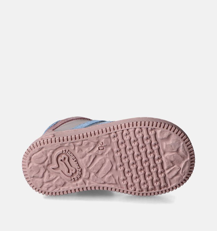 STONES and BONES Naty Chaussures pour bébé en Rose pour filles (352630) - pour semelles orthopédiques