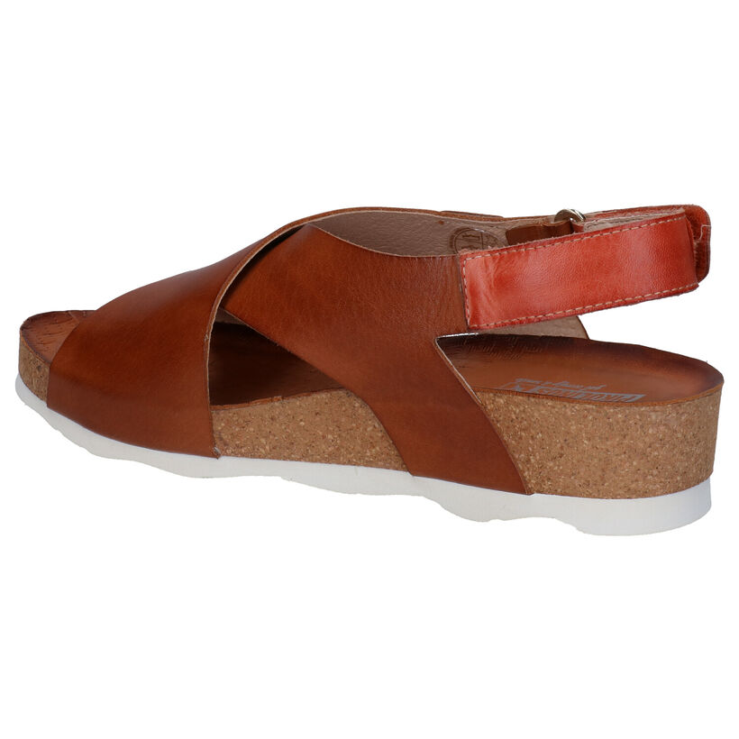 Pikolinos Mahon Cognac Sandalen voor dames (339571)